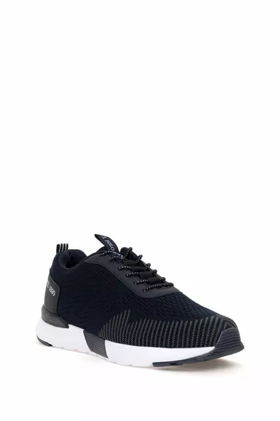 Мужские темно-синие кроссовки 