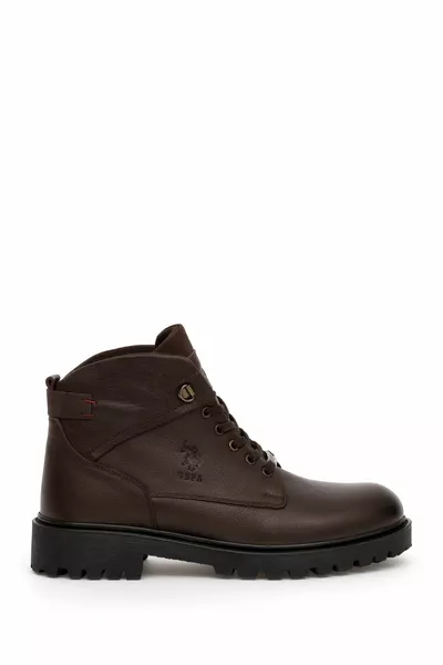 Bottes marron pour hommes 