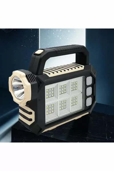  Super Bright Powerbank op zonne-energie Functie Camping zaklamp