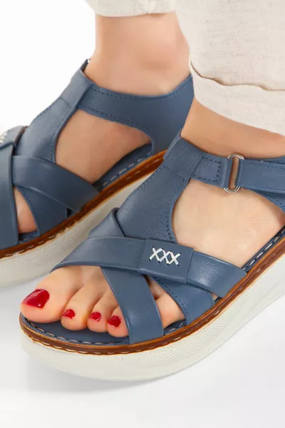 الداخلية الخارجية جلد طبيعي العظام الراحة المرأة الصنادل