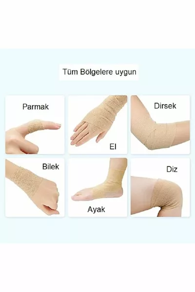 Self-adhesive bandage 2.5 cm x 4.5 m Koban bandage x 2 pieces