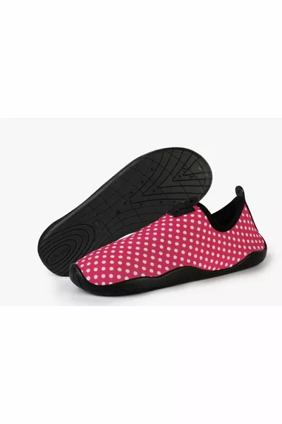 Dot Fuchsia Chaussures de plage et de mer polyvalentes