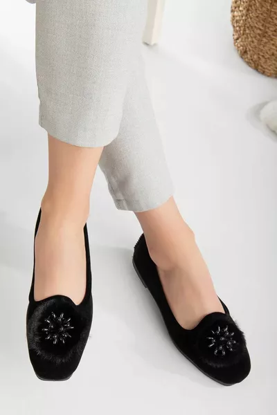 لينة أفخم رقيق الجوارب عدم الانزلاق وحيد المنزل Babeti أحذية المنزل