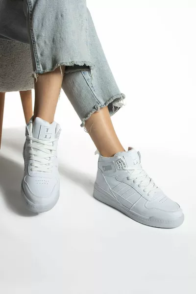 Белые кроссовки Jordan Ботильоны Обувь-корзина