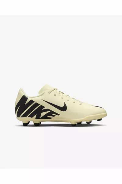 Young Grass Football Boots  Cream