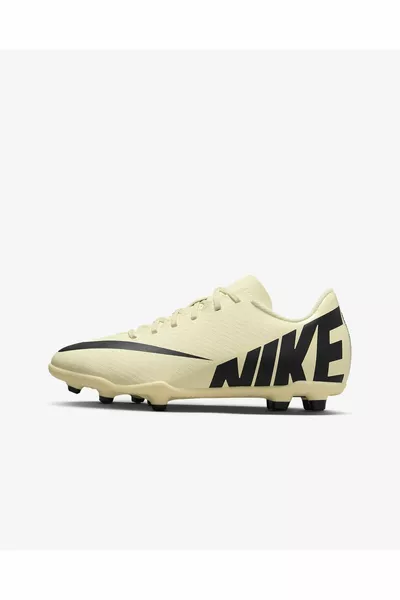 Young Grass Football Boots  Cream