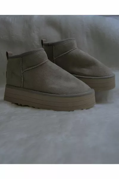 Дамски Ултра Мини Велурени Ботуши Зимни Ботуши и Ботуши