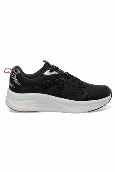 Plary Pu Unisex Sneakers Zwart