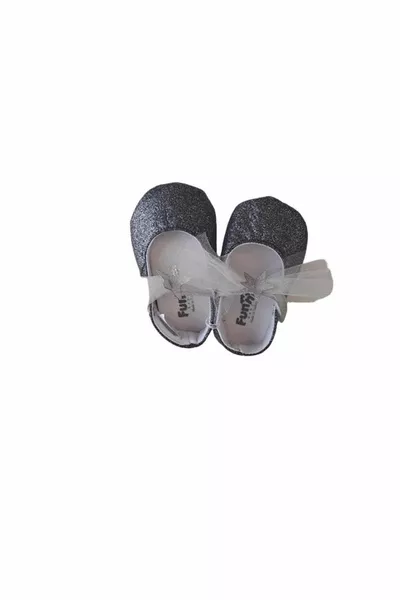 Baby Mädchen Glitzer Star Booties Ballerinas