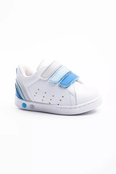 Chaussures de premier pas Chaussures de premier pas Chaussures de premier pas pour bébé garçon Chaussures à semelle orthopédique Chaussures lumineuses