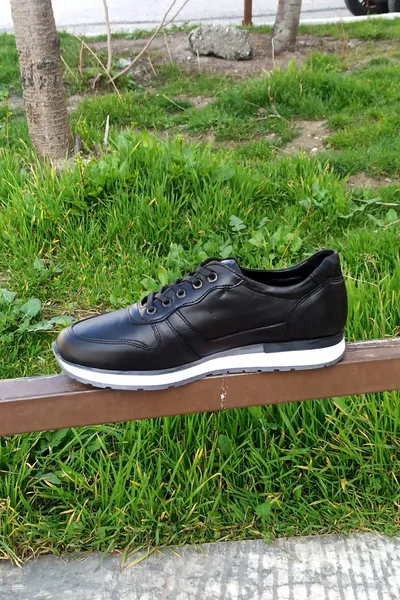 الرجال جلد طبيعي العظام الأسود مقاومة البرد الحرارية المطاط عدم الانزلاق أحذية الشتاء وحيد الأحذية