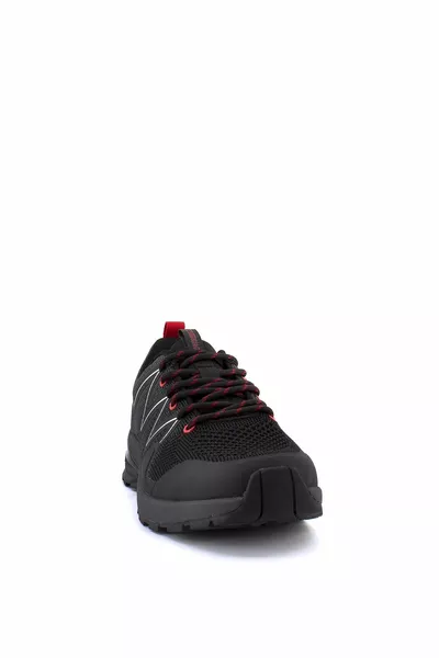  Pop Men's Sneakers Black - Red