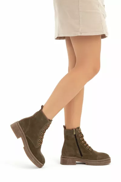 أحذية نسائية جلد طبيعي كاجوال   مليار حذاء Ayk /