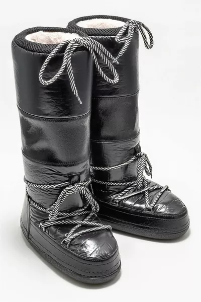 Zwarte Misha Dames Laarzen