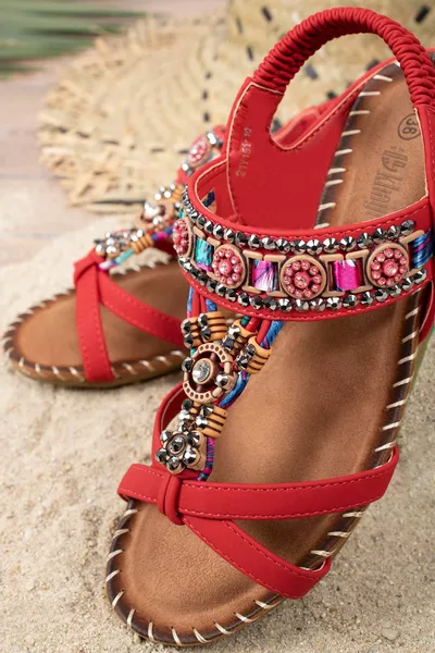 الأناضول التشريحية أزياء الحجر عارضة المرأة الصنادل