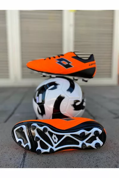 أحذية كرة قدم رياضية للرجال  راترون FG 3PR برتقالي