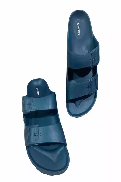 Cottage, Look Doppia Fibbia Antiscivolo, Piscina, Mare, Bagno e Pantofole Da Spiaggia (Vestibilità Stretta!)