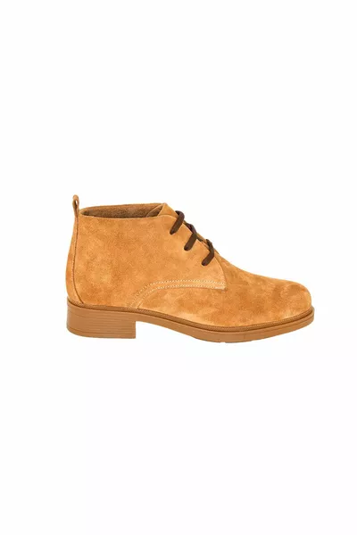 Genuine Leather Tan Unisex Boots