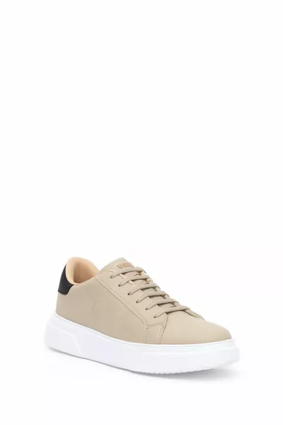 Men's Beige Shoes 