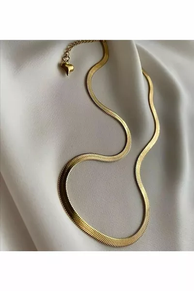 Стоманена италианска верига за смачкване колие