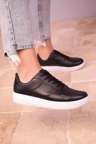 Noir & Blanc Sneaker Unisexe 