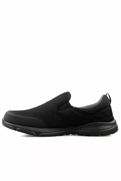 حذاء رياضي رجالي كاجوال بدون دانتيل -9Black