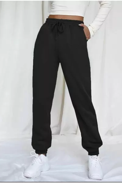 المرأة عالية الخصر المطبوعة بنطلون رياضي