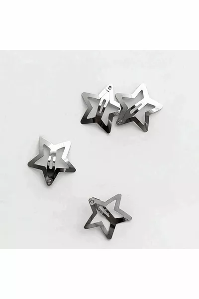 4 قطع ستار سناب مشبك ك ستار ستايل