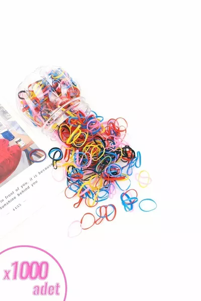  Pieces Colorful Hair Braid Elastic