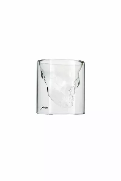 Glory Double Wall 2 Pcs Skull Glass  ml