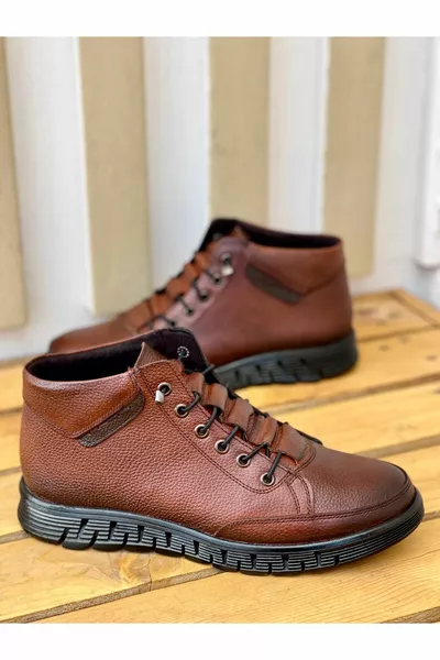 كوستا مضمونة أحذية جلدية أصلية للرجال