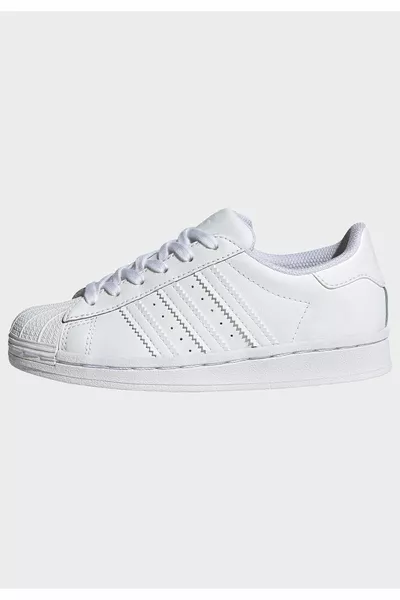 سوبر ستار سي سنيكرز أبيض للأطفال 