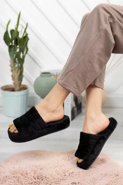 Modafrato  Външни дамски пантофи Зимни чехли