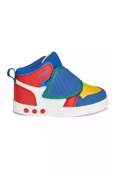 Ufo Beleuchtete Orthopädische Kinder Rollkragen Turnschuhe Blau