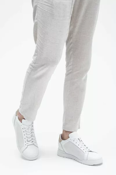 Baskets et baskets en cuir véritable pour hommes  -1 Erk Ayk 