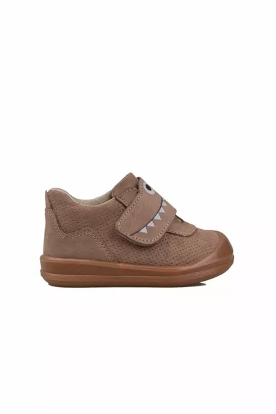 المنك Cace اثنين من الخطوة الأولى الطفل أحذية جلدية أصلية Nubuck