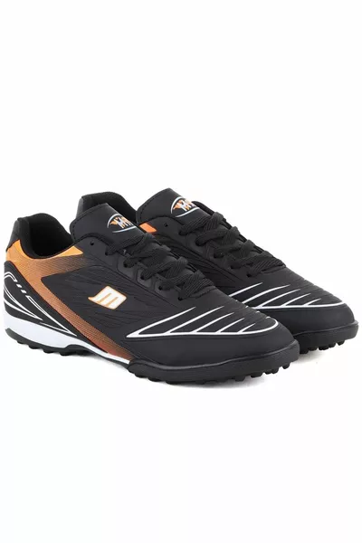 Mp Unisexe Astroturf Chaussures Noir Orange 
