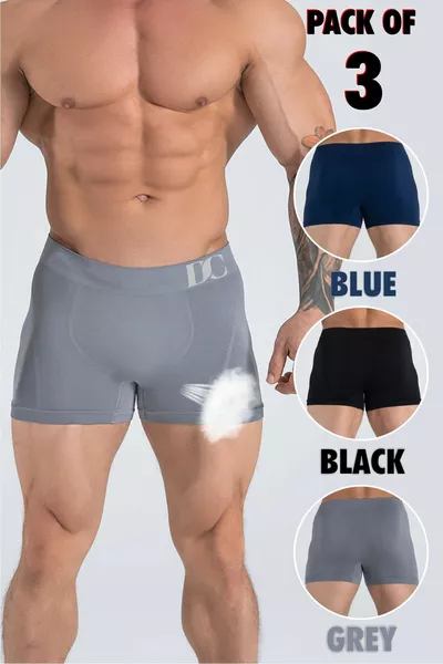 عبوة ثلاثية من بوكسر رجالي