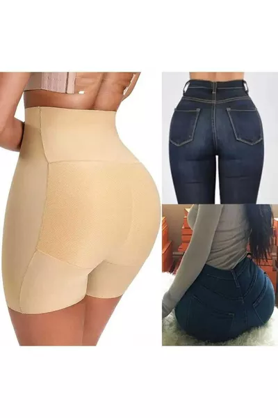 كورسيه FİTBEDEN لشد وتكبير الأرداف، كورسيه مرتفع الخصر مع تأثير تكبير الأرداف