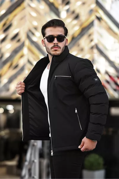 Мужская куртка непромокаемая и непродуваемая, зимняя стеганая куртка