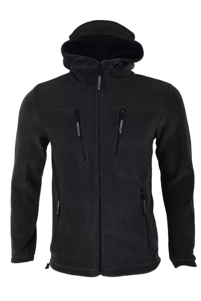 Tactical Army Men's Khaki Fleece Hoodie Jacket