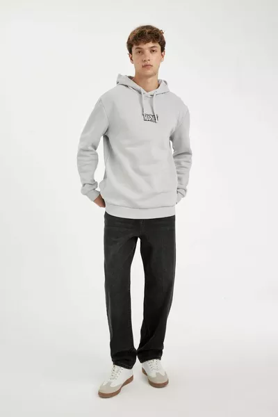 Marvel Logo Only Regular Fit Hoodie AU