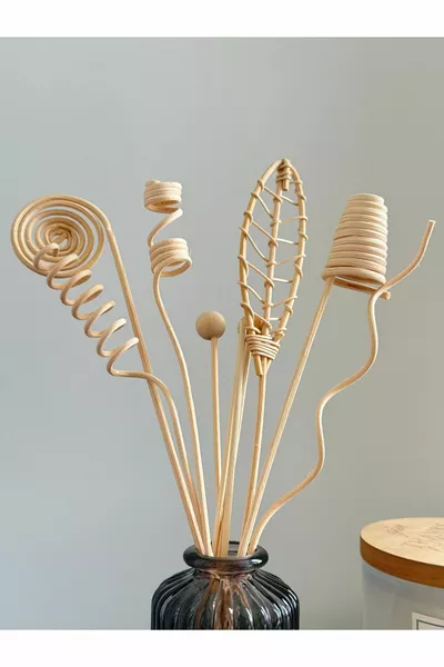 er-Pack Raumduftstäbchen Rattan Dekorative Duftstäbchen