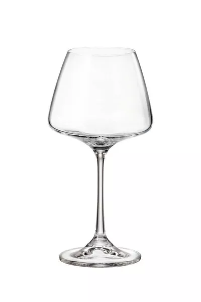 Crystalite Bohemia Corvus  мл Кристална чаша за бяло вино, комплект от 6 броя