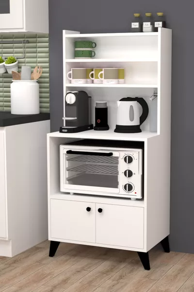 İnci Çok Amaçlı ve Kahve Köşesi Dolabı