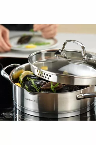 Steama 8 Parça Tencere Seti
