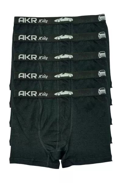 Jungen Baumwolle Elastan Boxer 5er-Pack