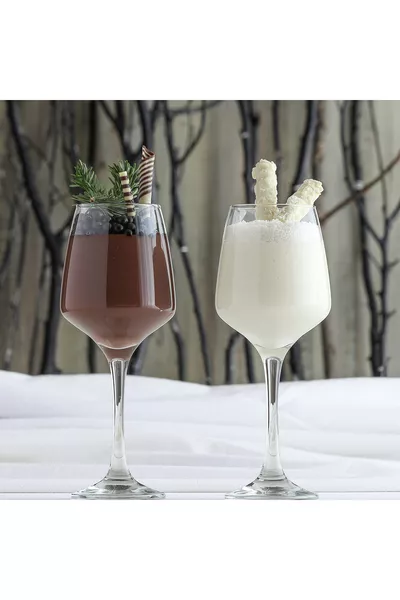 Набор из 6 красных бокалов для вина Lal