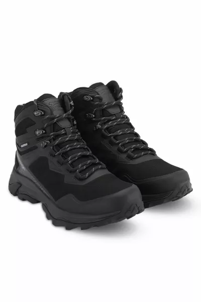 WAKANDA Waterproof Herren Outdoor Stiefel Schwarz