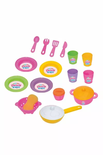 Candy Ken Toys Dish Set for Kids
